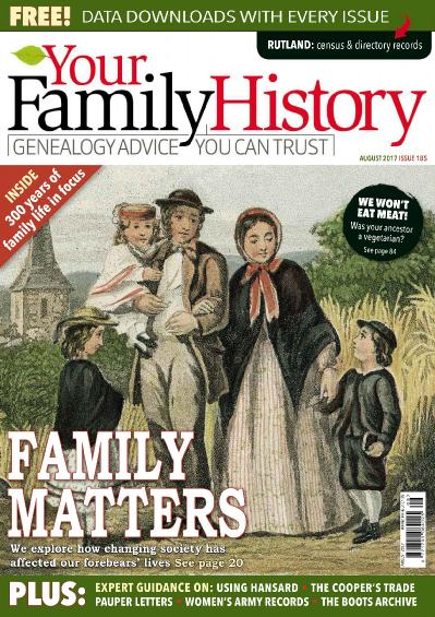Your Family History  August (2017)