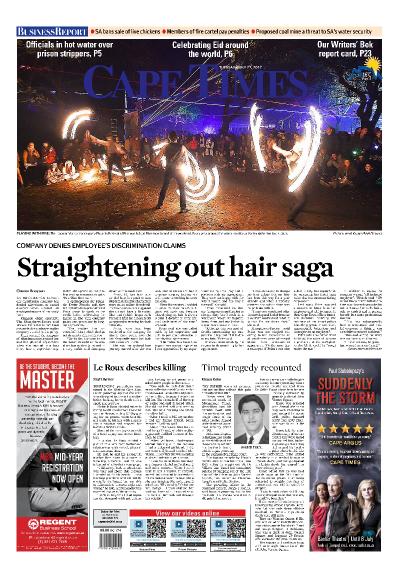 Cape Times June 27 (2017)
