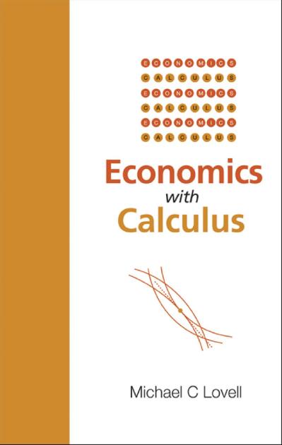 Economics With Calculus Michael C Lovell