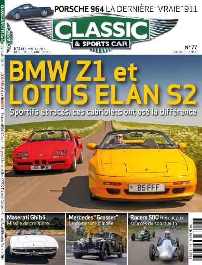 Classic et Sports Car N 77 Juin (2019)