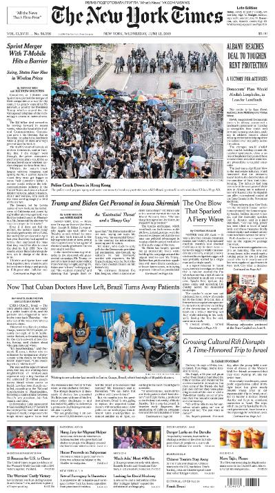 The New York Times 12 06 (2019)